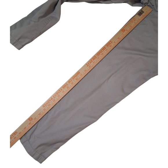 EUC Vintage Coldwater Creek City Fit Sz. 8 Gray Zippered Front Pocket Pants - Picture 5 of 11